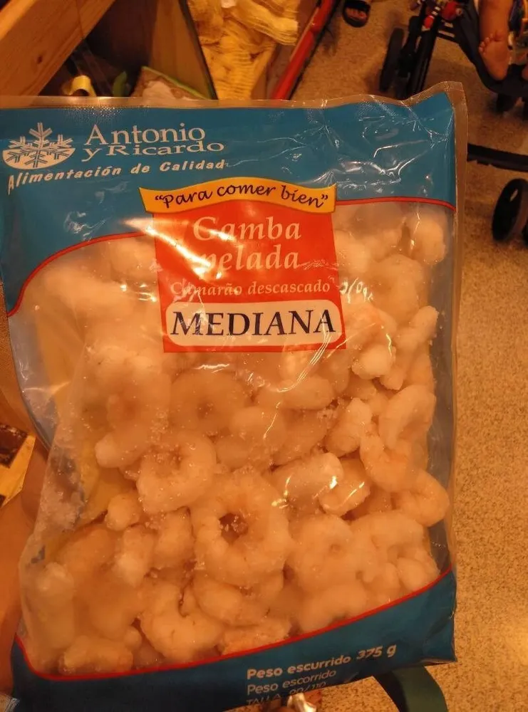 Gamba pelada MEDIANA