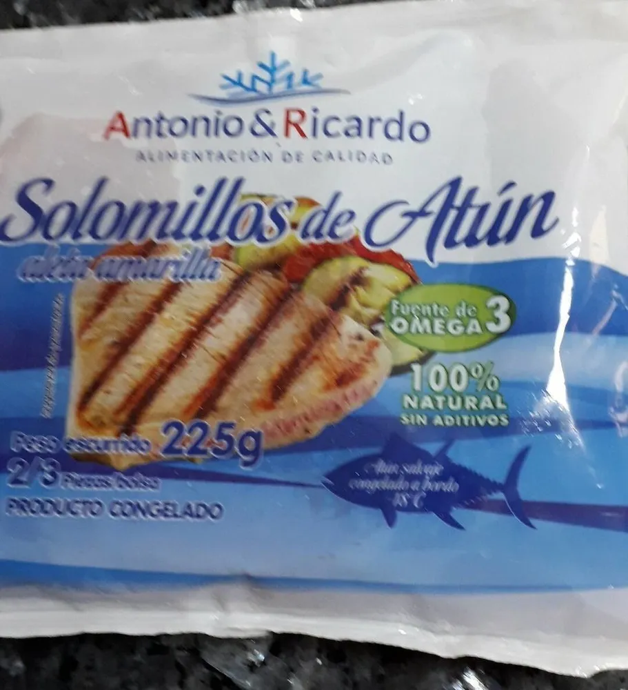 Solomillos de atún