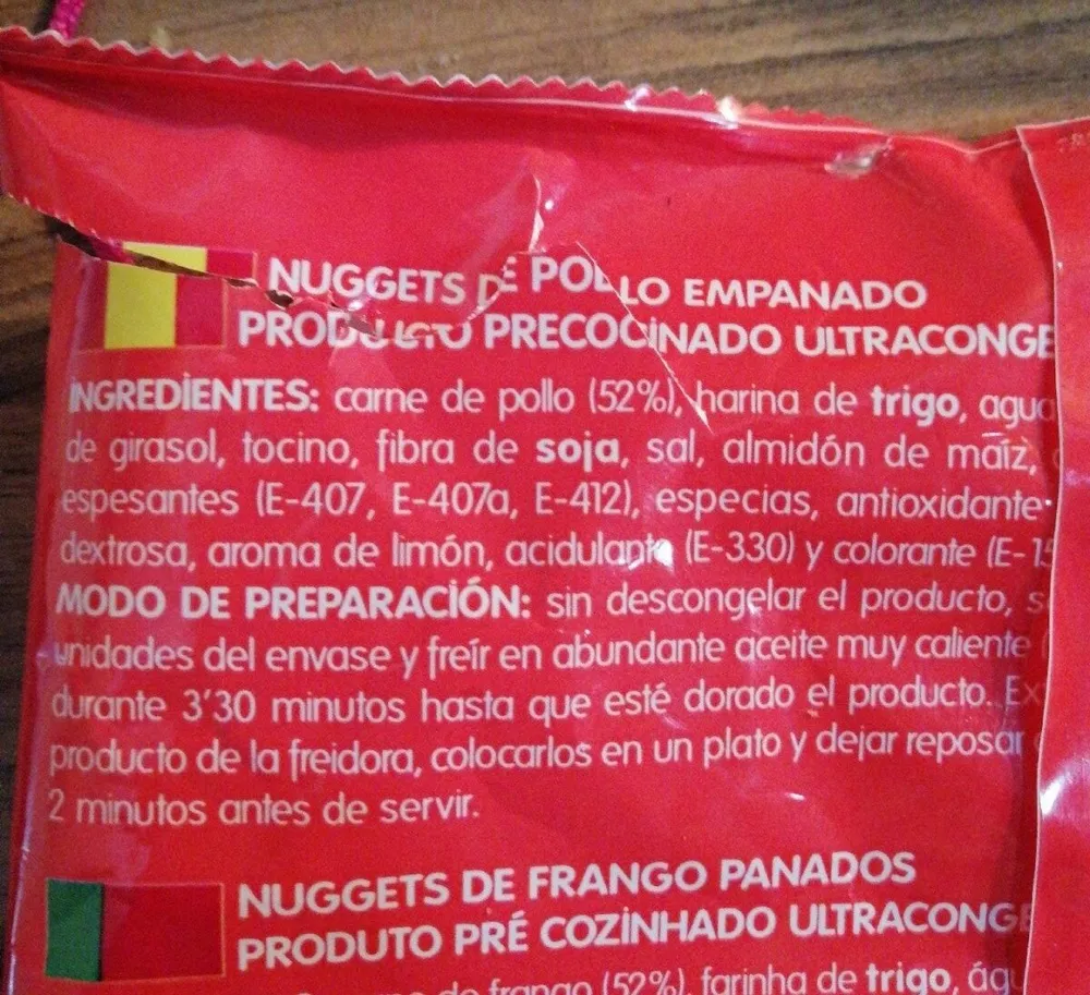 Nuggets de pollo