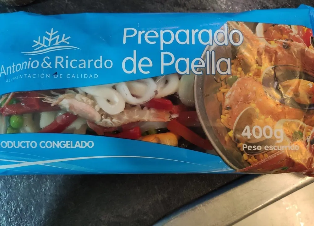 Preparado paella