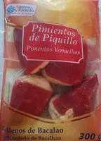 Pimientos de Piquillo Rellenos de Bacalao