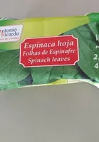 Espinaca hoja