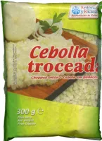 Cebolla troceada congelada