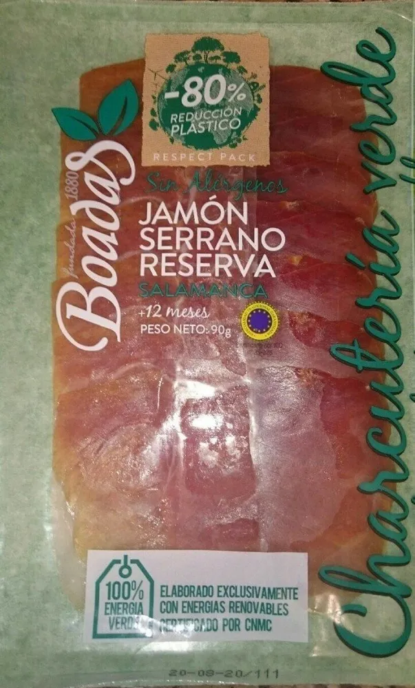 Jamón serrano reserva