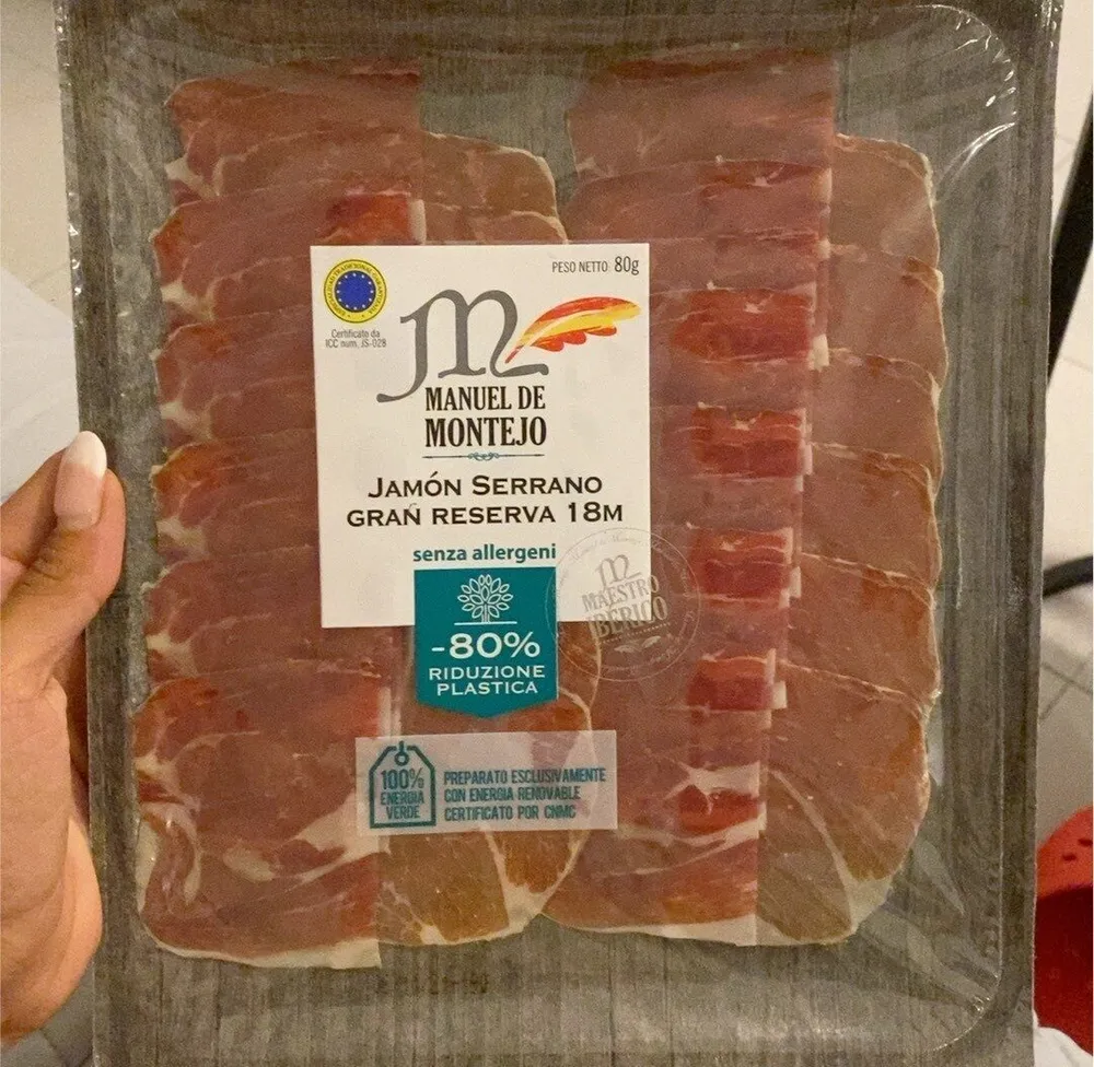 Jamon Serrano Gran Riserva 18m