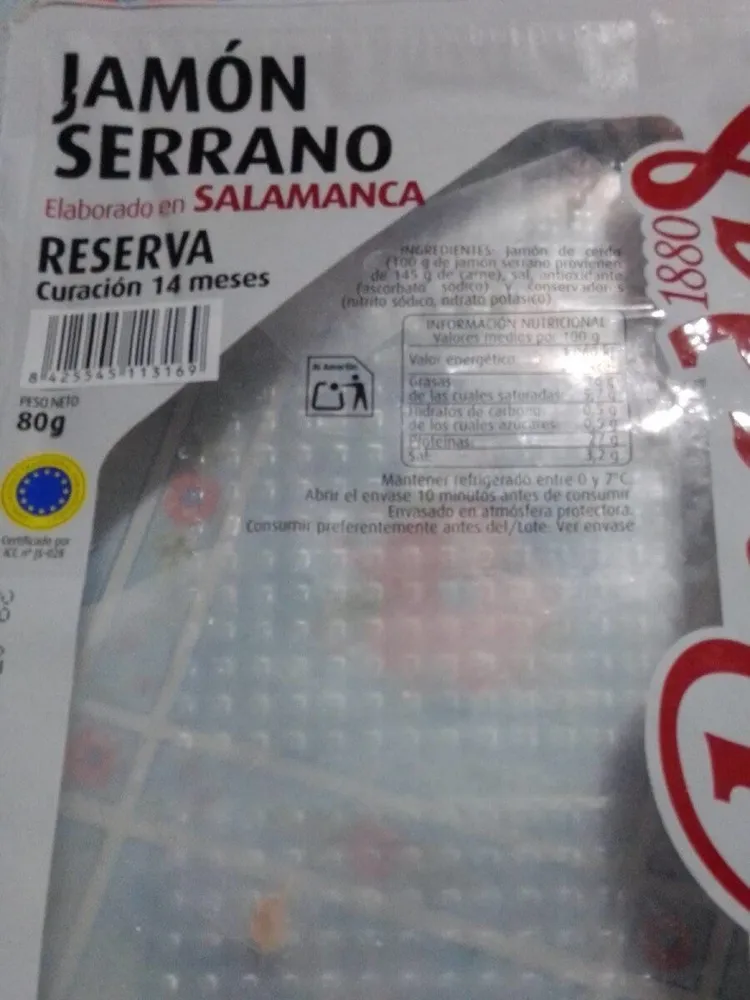 Jamón serrano
