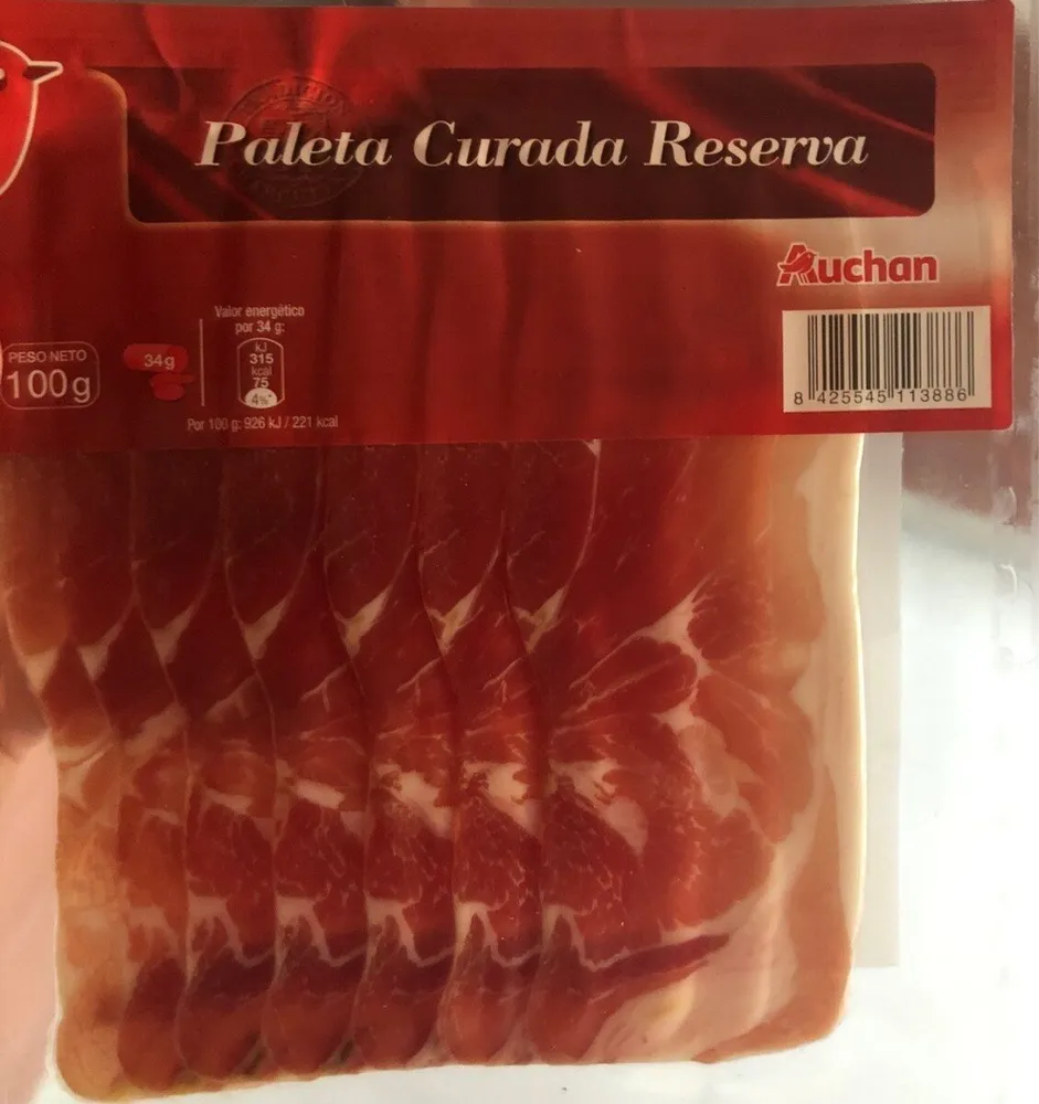 Paleta curada Reserva