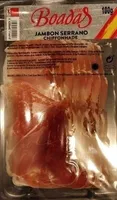 Jambon serano chiffonnade