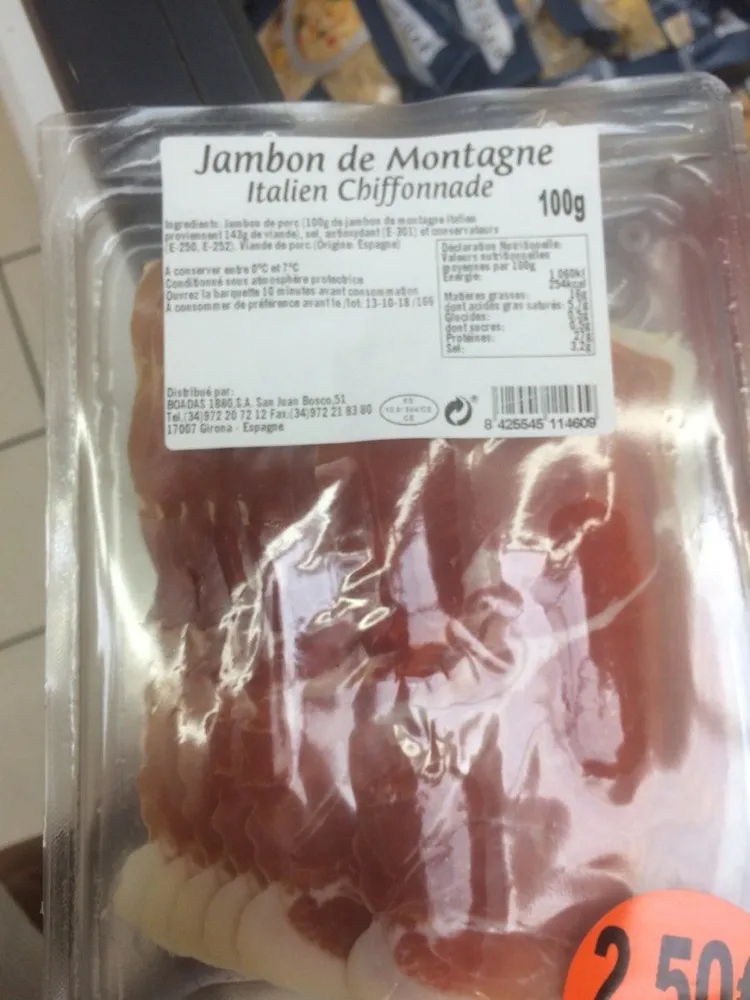 Jambon de montagne