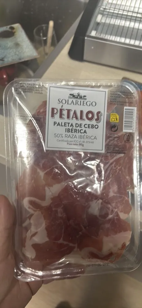 Pétalos (Paleta de Cebo Ibérica - 50% Raza Ibérica)