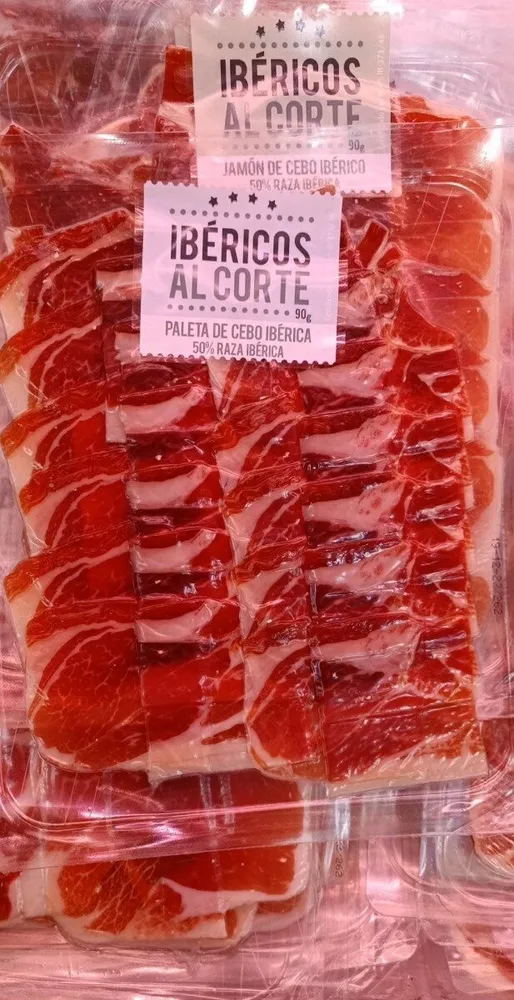 Paleta de cebo ibérica