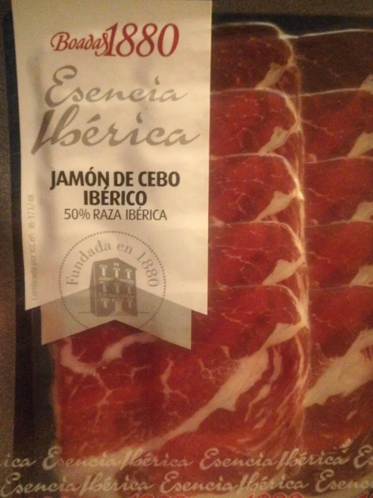 Jamón de cerdo ibérico