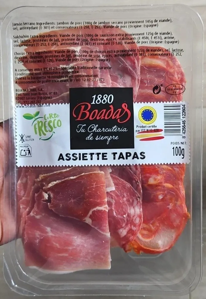 Assiette Tapas