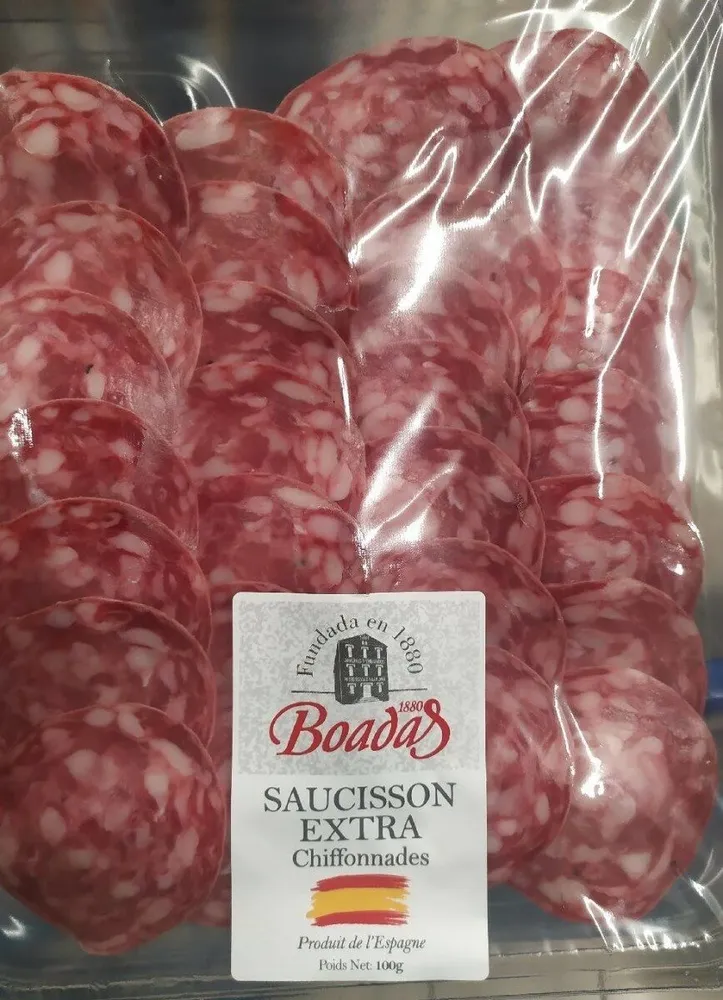 Saucisson extra chiffonnades