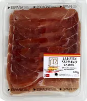 Jambon serrano 5 tranches