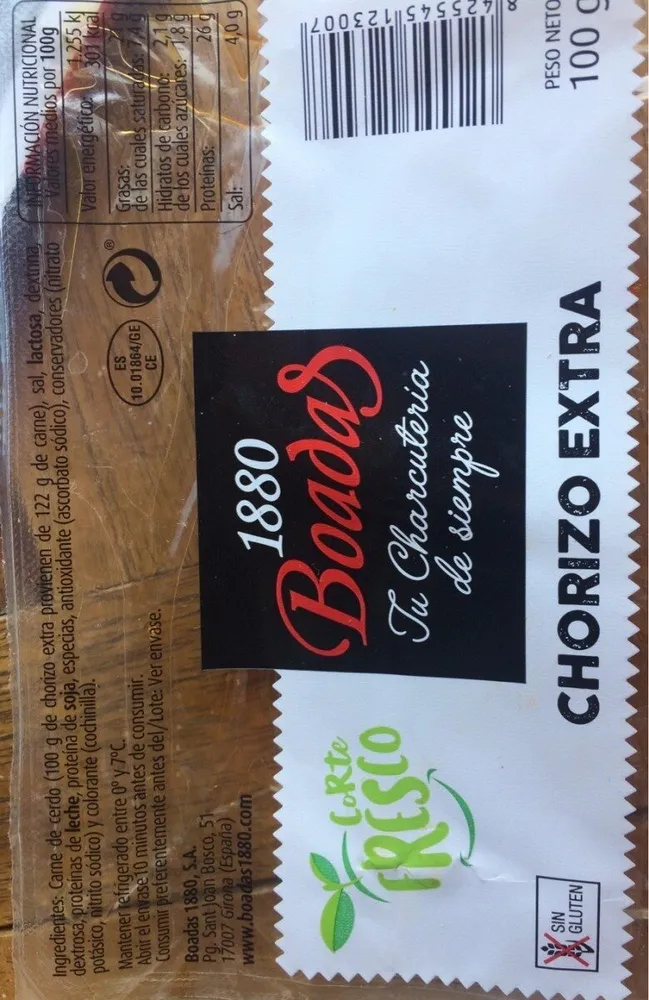 Chorizo extra