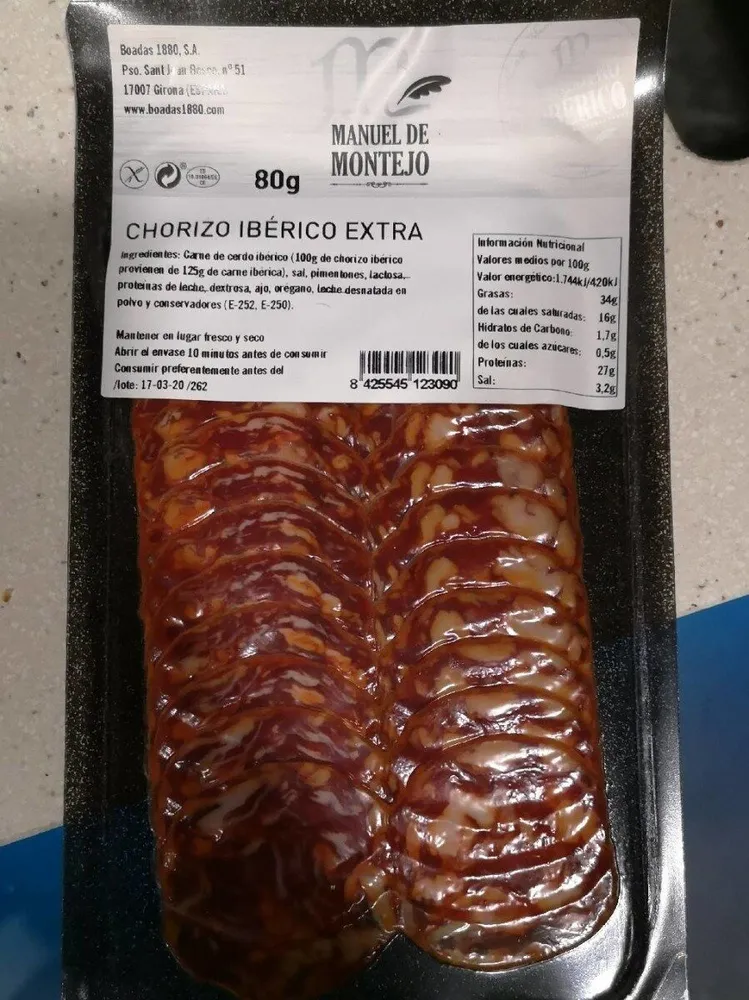 Chorizo ibérico extra