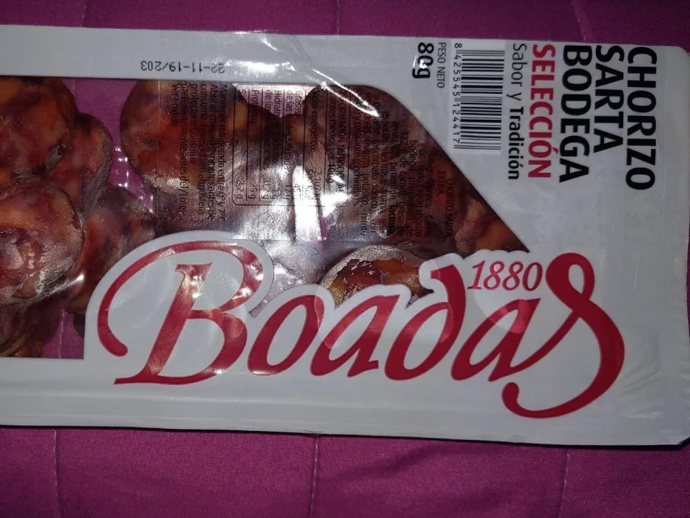 Chorizo sarta bodega