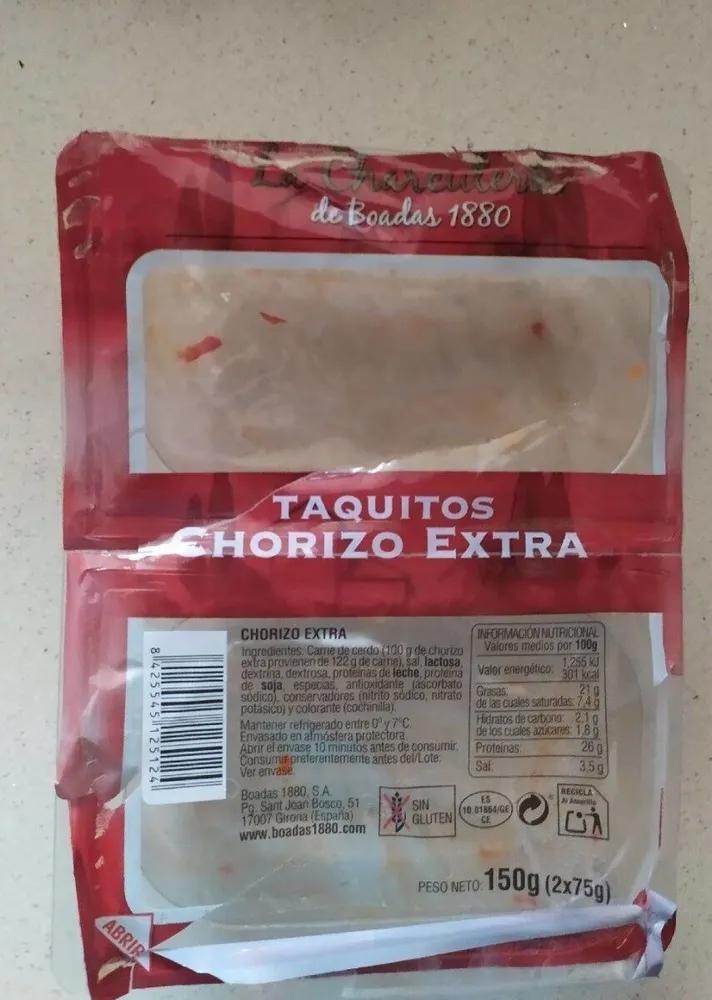 Taquitos Chorizo Extra