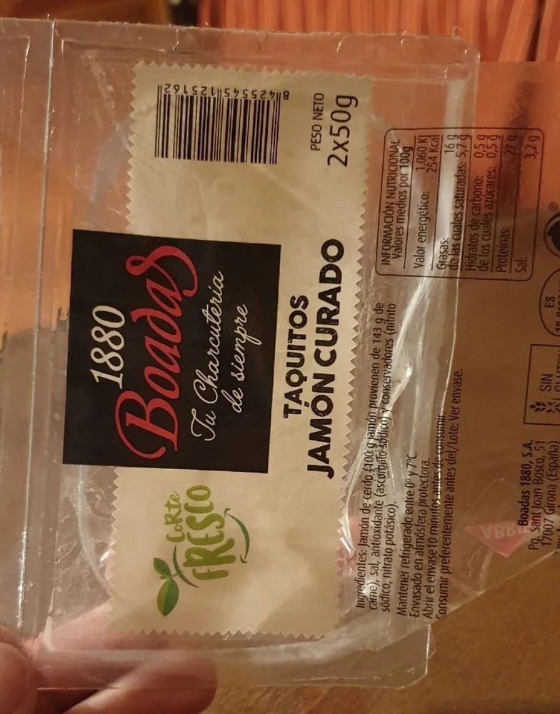 Jamon curado