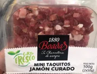 Mini taquitos jamon