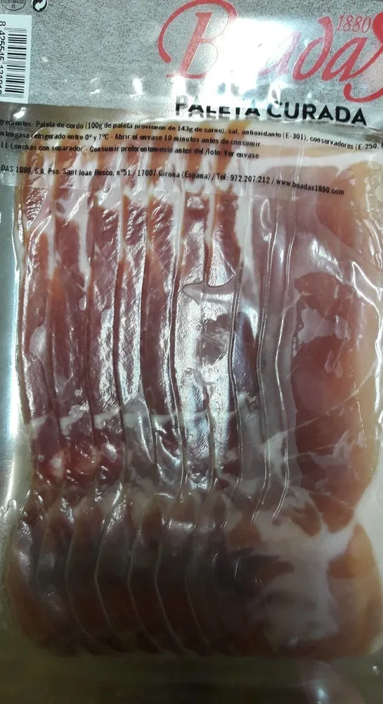 Paleta curada