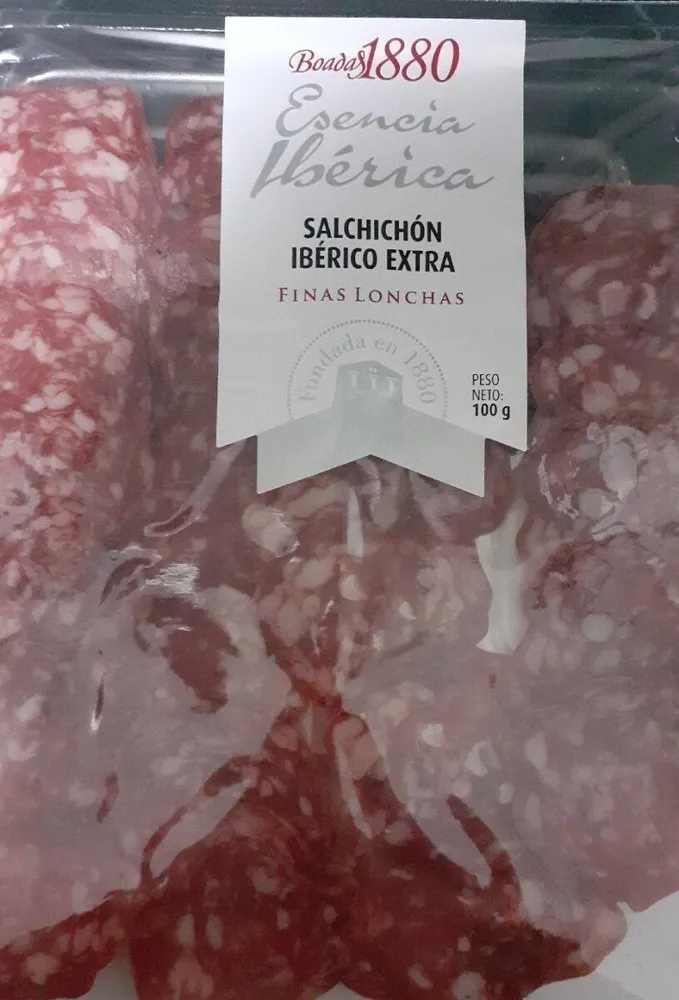 Salchichón ibérico extra finas lonchas