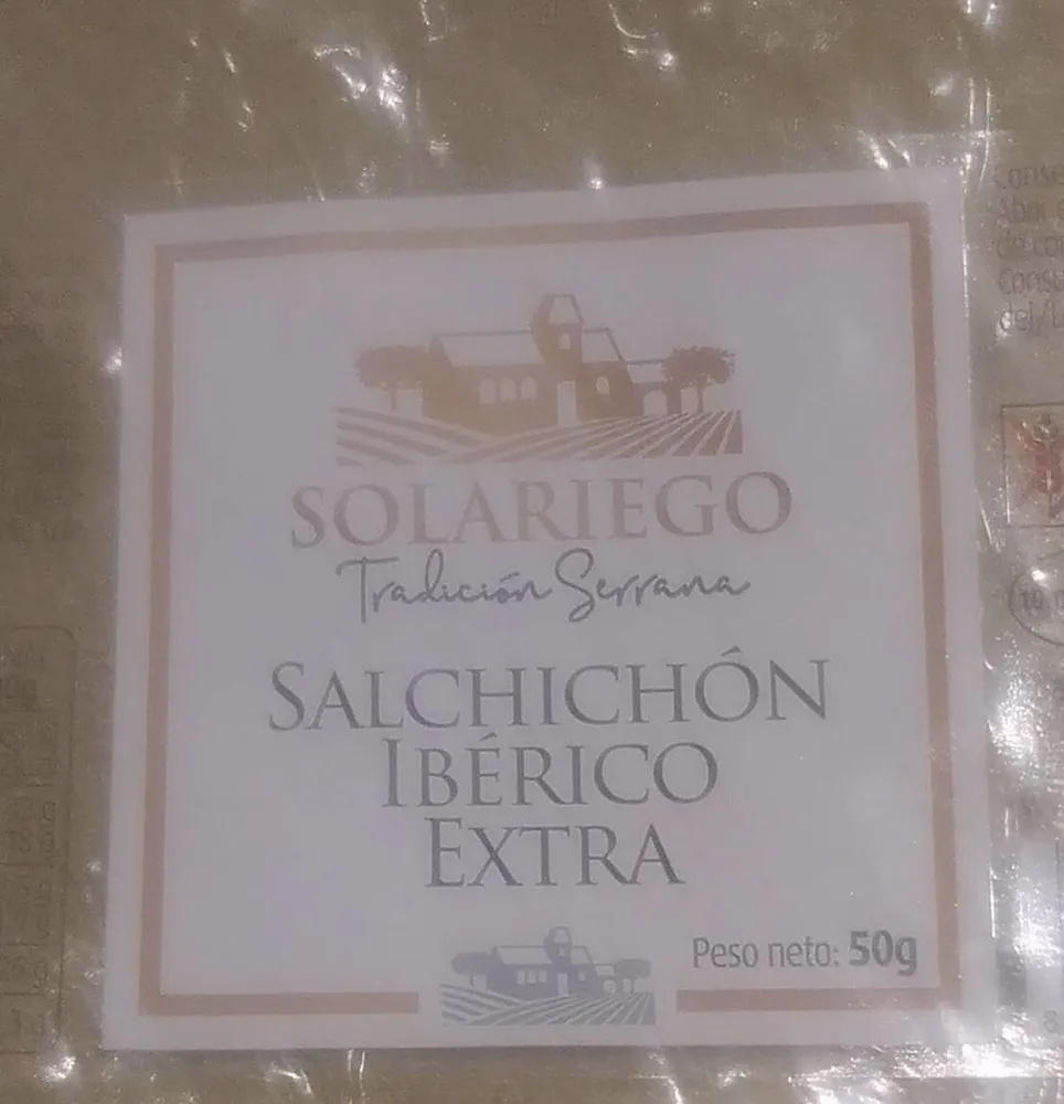 Salchichón ibérico extra