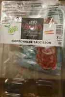 Chiffonnade saucisson