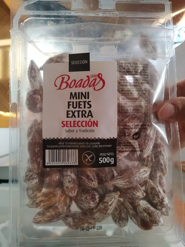 Mini fuets extra