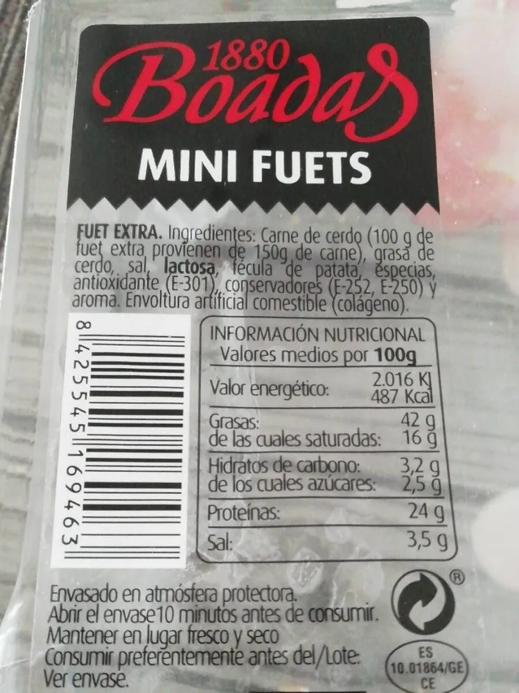 Mini fuets