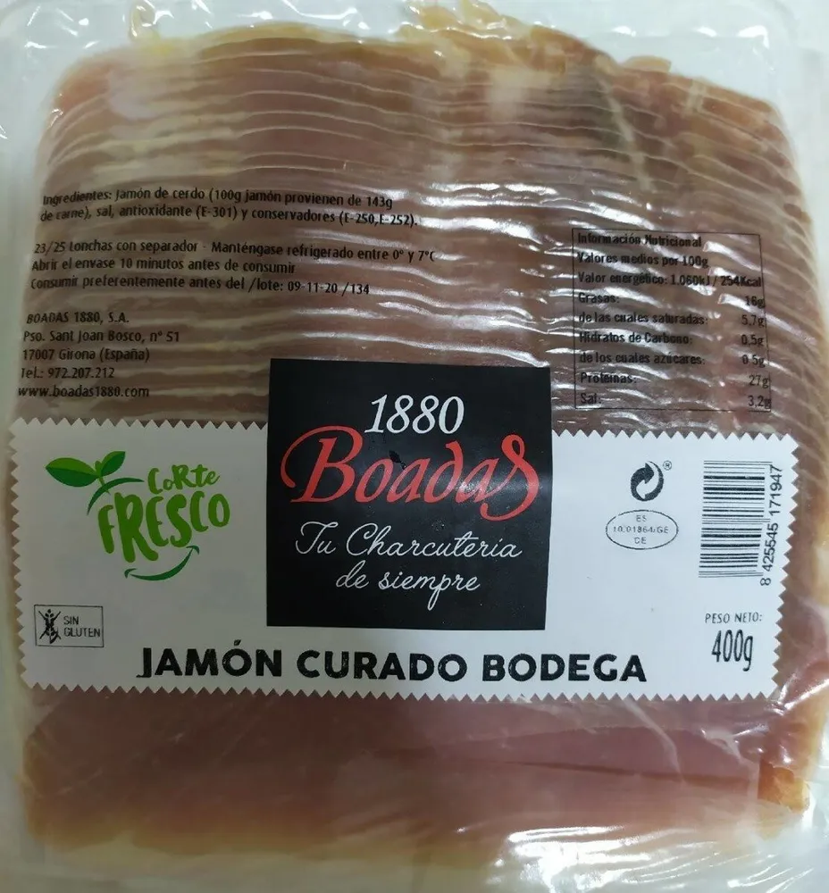 Jamón Curado Bodega