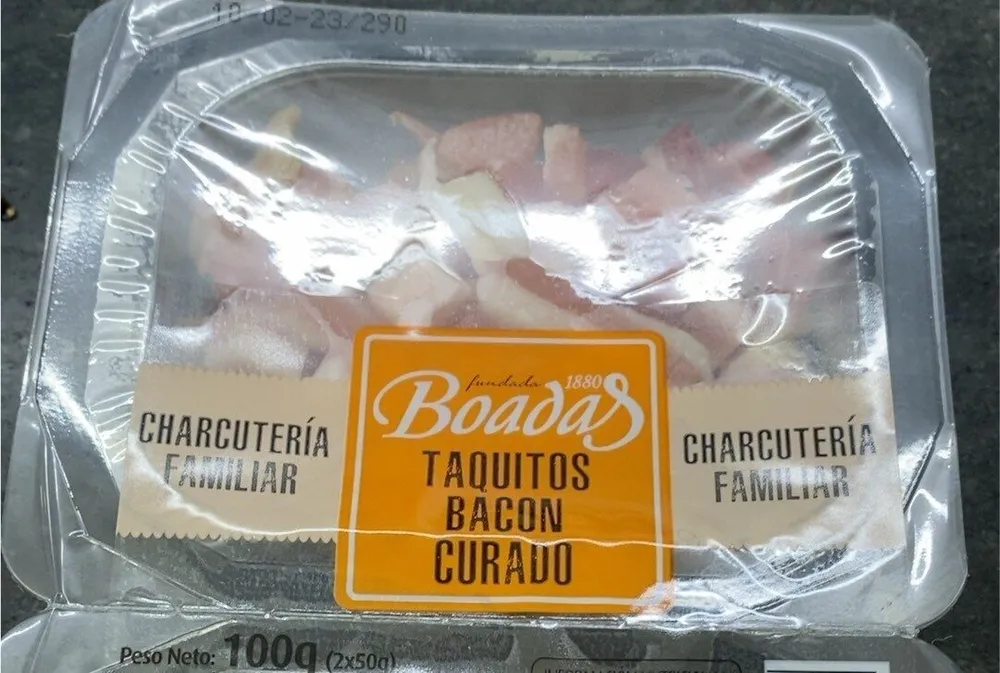 Taquitos bacon curado