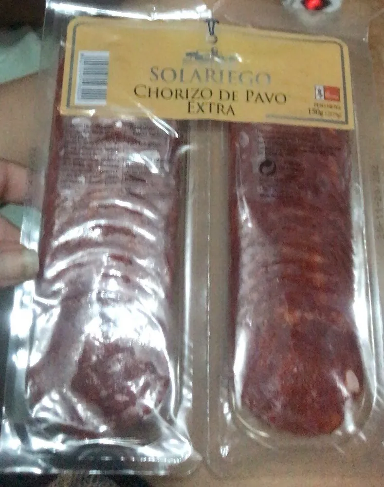 Chorizo de pavo