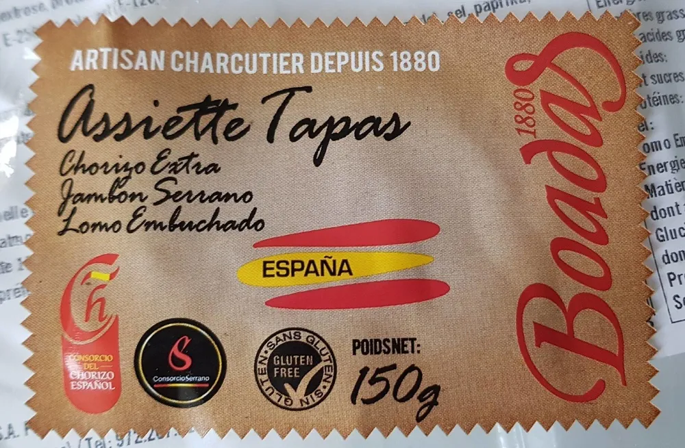 Assiette Tapas