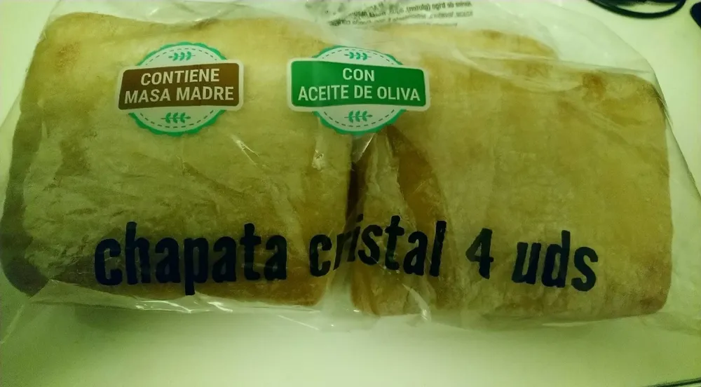 4 chapatas cristal