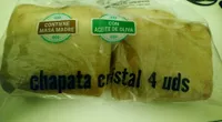 4 chapatas cristal