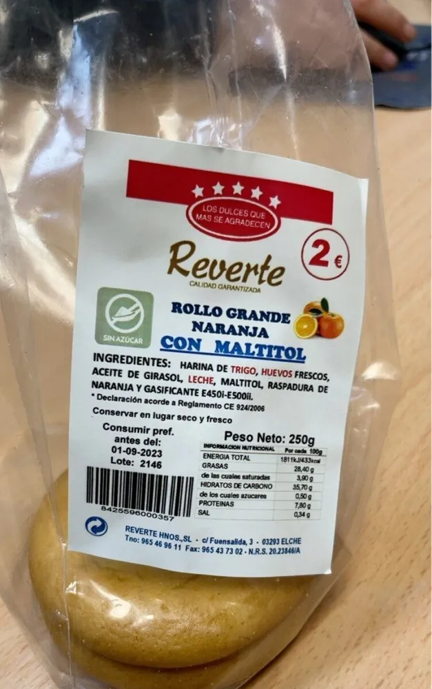 Rollo Grande Naranja