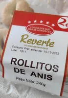 Rollitos de anís