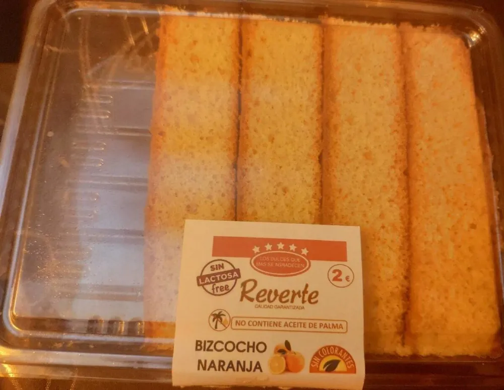 Bizcocho naranja