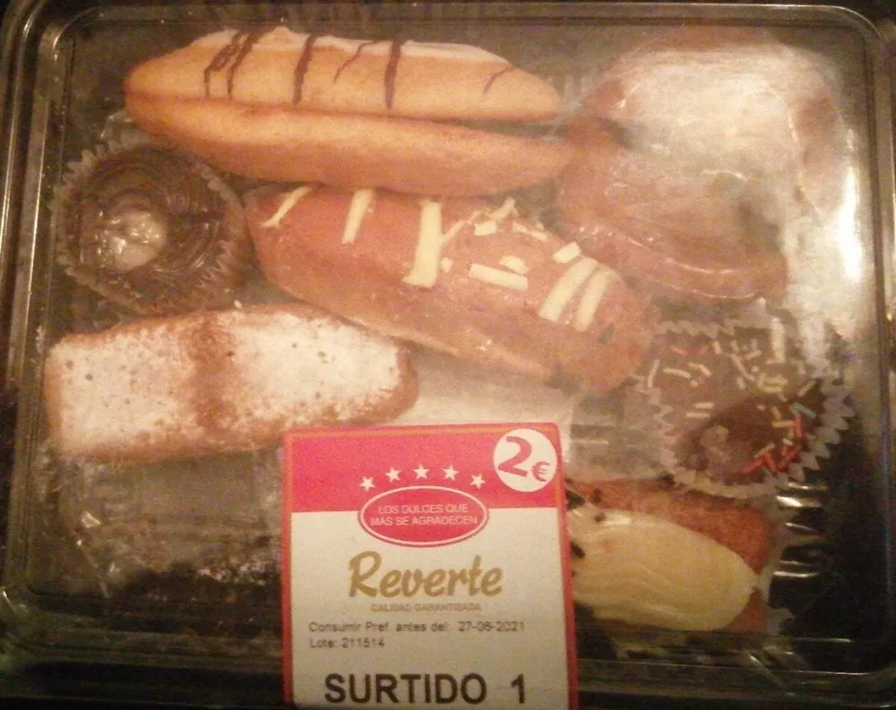 Surtido de pastelitos
