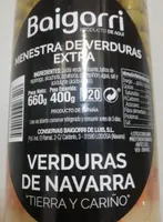 Menestra de verduras extra