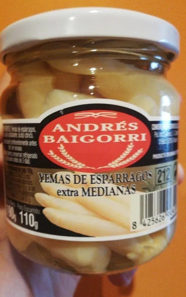 Yemas de espárragos