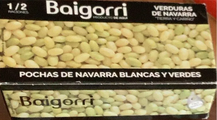 Pochas de navarra blancas i verdes