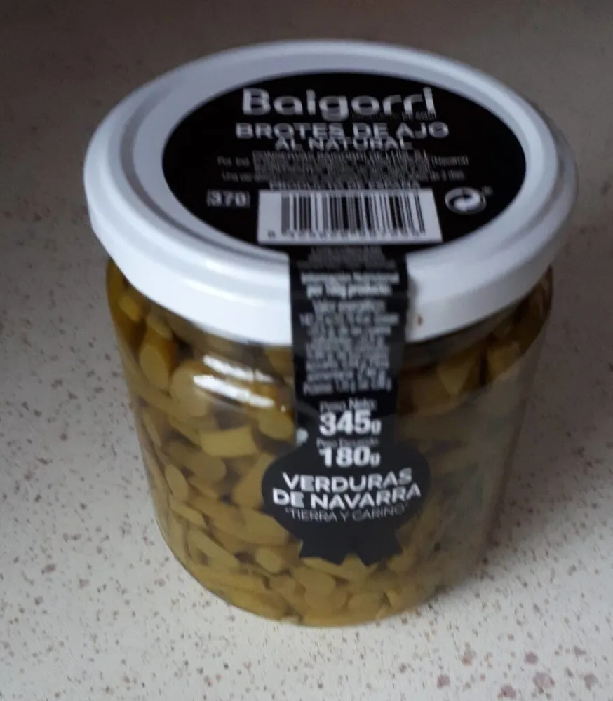 Brotes de ajo natural