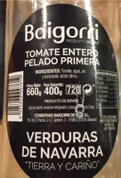 Tomate entero pelado