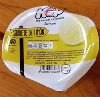 Sorbete de limón