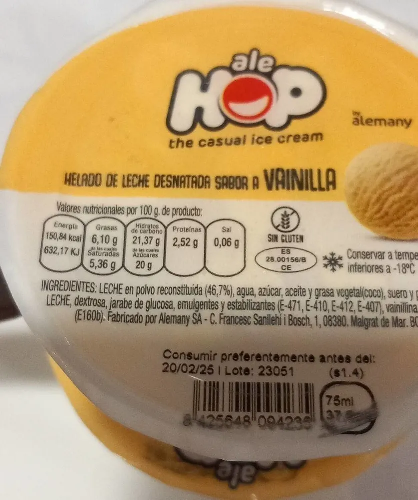 Ale hop the casual icecream