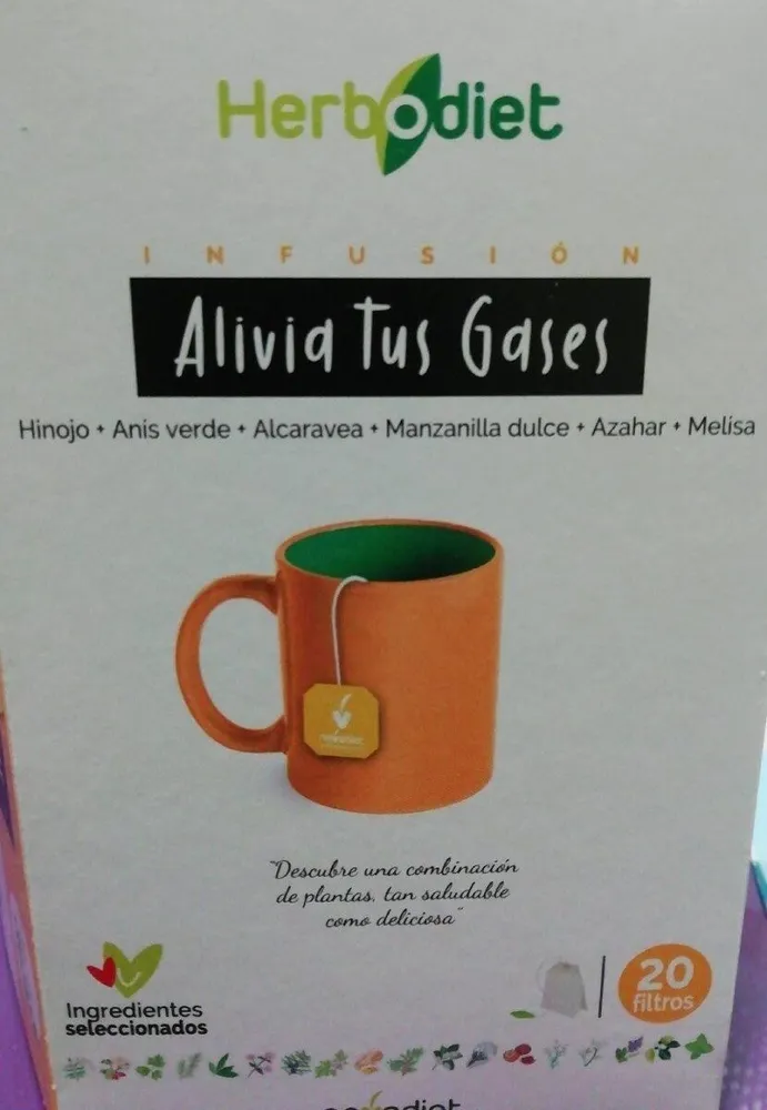 Infusión alivia tus gases