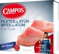 Filetes de atún solomillos sin piel